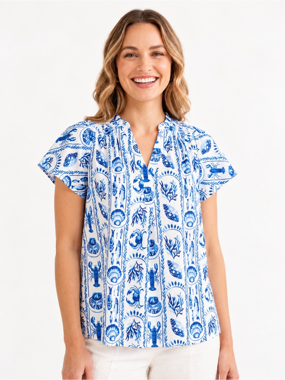 🎉5 for $45🎉 Crown & Ivy top blouse shirt size M